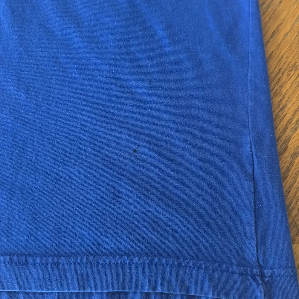 Hurley Blue Tee with Yellow Graphic